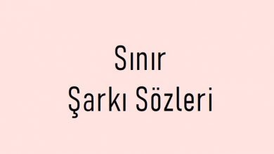 Sınır Şarkı Sözleri Şarkıları