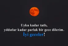 İyi Geceler Mesajları